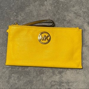 Michael Kors “Fulton” Zip Clutch